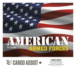 Good Value American Armed Forces - Stapled Calendar cover image
