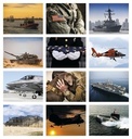 Good Value American Armed Forces - Stapled Calendar month image