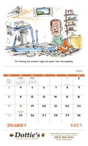 Good Value Laughing It Up - Stapled Calendar open image