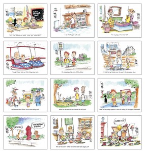 Good Value Laughing It Up - Stapled Calendar month image