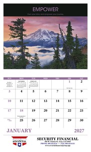 Good Value Motivations - Stapled Calendar open image