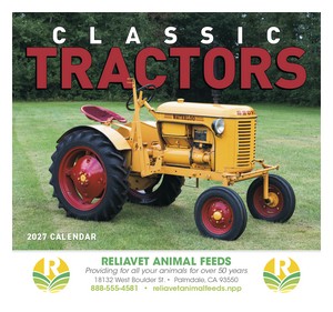 Good Value Classic Tractor - Stapled Calendar cover image
