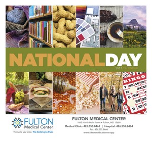 Good Value National Day - Stapled Calendar cover image