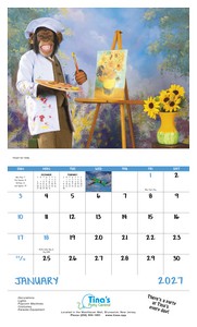 Good Value Monkey Mischief - Stapled Calendar open image