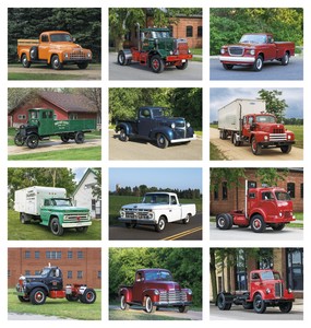 Good Value Treasured Trucks - Stapled Calendar month image