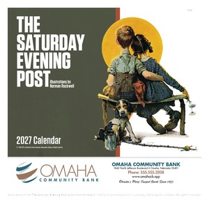 Good Value The Saturday Evening Post Illustrations by Norman Rockwell ? Stapled Calendar cover image