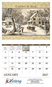 Good Value Currier & Ives - Stapled Calendar open image