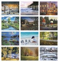 Good Value Scenic Memories - Stapled Calendar month image