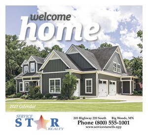 Good Value Welcome Home - Stapled Calendar cover image