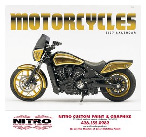 Good Value Motorcycles - Stapled Calendar cover image