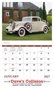 Good Value Antique Autos Calendar open image