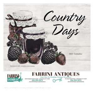 Good Value Country Days - Stapled Calendar cover image