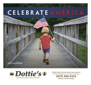 Good Value Celebrate America - Stapled Calendar cover image