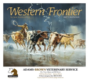 Good Value Western Frontier - Stapled Calendar cover image