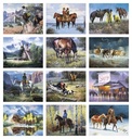 Good Value Western Frontier - Stapled Calendar month image