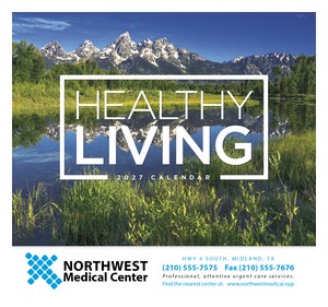 Good Value Healthy Living - Stapled Calendar cover image