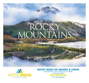 Good Value Rocky Mountains - Stapled Calendar cover image