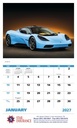 Good Value Exotic Sports Cars - Stapled Calendar open image