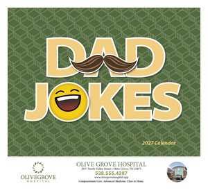 Good Value Dad Jokes - Stapled Calendar cover image