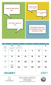Good Value Dad Jokes - Stapled Calendar open image