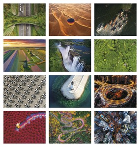 Good Value View from Above - Stapled Calendar month image
