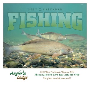Good Value Fishing - Stapled Calendar cover image