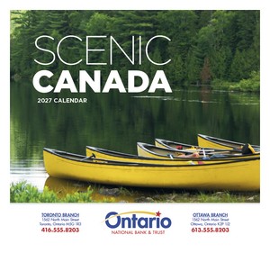 Good Value Scenic Canada - Stapled Calendar cover image