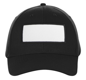 7340 Black rectangle black patch