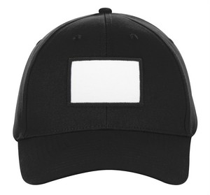 7340 Black small rectangle black patch