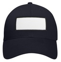 7360 navy rectangle black patch