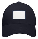 7360 navy small rectangle navy patch