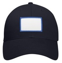 7360 navy small rectangle royal patch