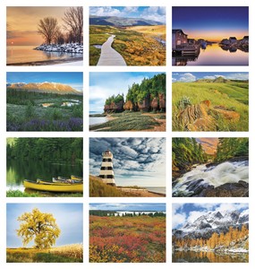 Good Value Scenic Canada - Window Calendar month image