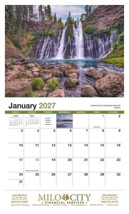 HotLine Products Scenic America Appointment Calendar - Stapled open image