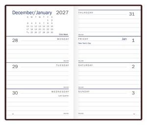 Triumph Calendars Standard Weekly Pocket Planner open image