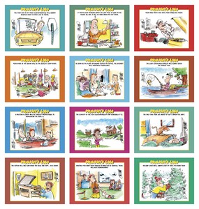 HotLine Products Murphy's Law Appointment Calendar - Stapled month image