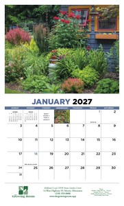 HotLine Products Gardens Appointment Calendar - Stapled open image