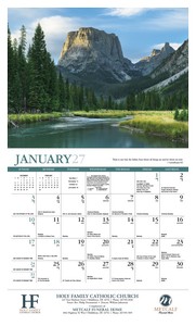 HotLine Products Catholic Reflections Appointment Calendar - Stapled open image