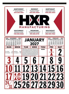 Skinner & Kennedy Commercial 12-Sheet Calendar image