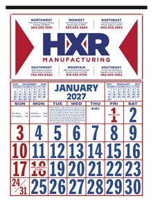 Skinner & Kennedy Commercial 12-Sheet Calendar image