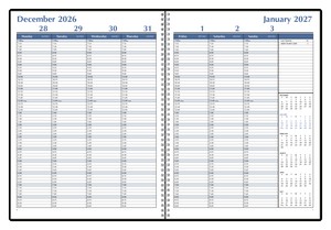 Triumph Calendars Weekly Time Manager open image