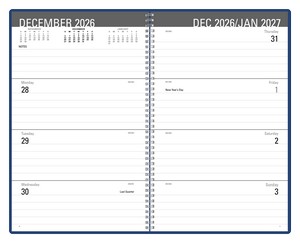 Triumph Calendars Classic Weekly Desk Planner open image