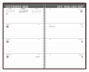 Triumph Calendars Classic Weekly Desk Planner open image