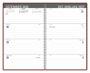 Triumph Calendars Classic Weekly Desk Planner open image