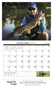 HotLine Products Fishing Guide Appointment Calendar - Stapled open image