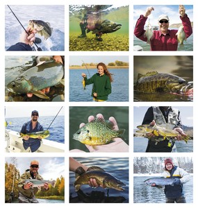 HotLine Products Fishing Guide Appointment Calendar - Stapled month image