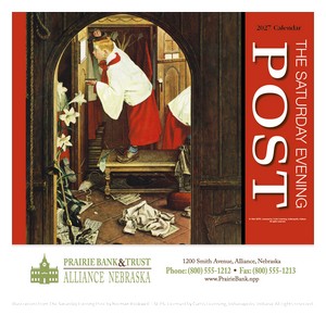the Saturday Evening Post Appointment Calendar - Stapled cover image