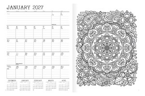 Good Value Adult Coloring Book Planner open image