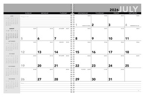 Triumph Calendars Academic Year Desk Planner with Custom Cover open image