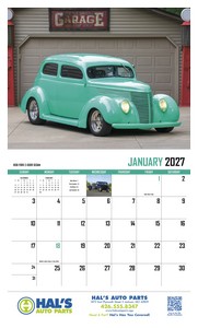 HotLine Products Street Rod Fever Appointment Calendar - Stapled open image
